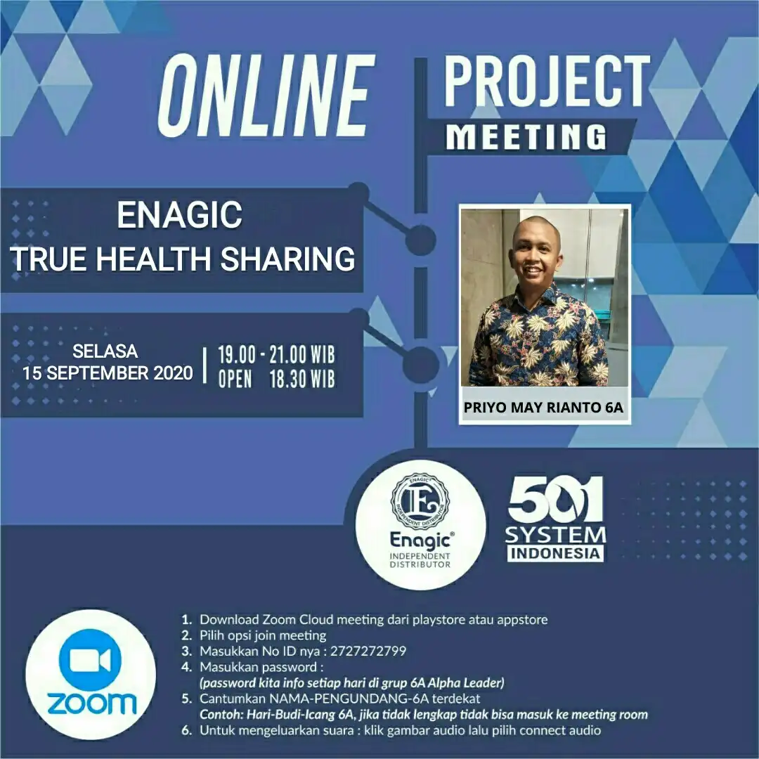 501 System Indonesia Zoom Online Project Meeting SELASA 15 SEPTEMBER 2020