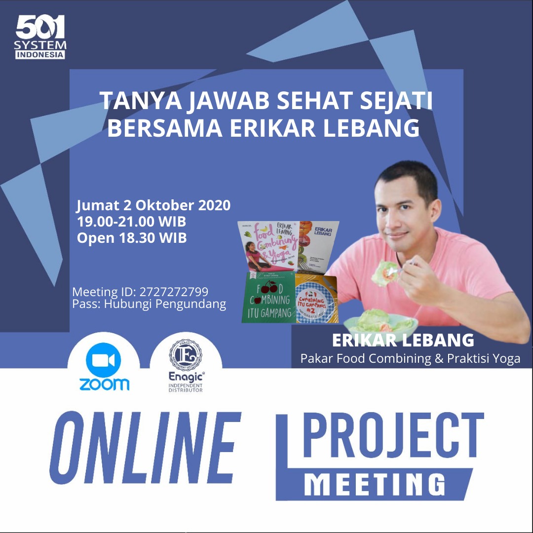 501 System Indonesia Zoom Online Project Meeting 2 OKTOBER 2020