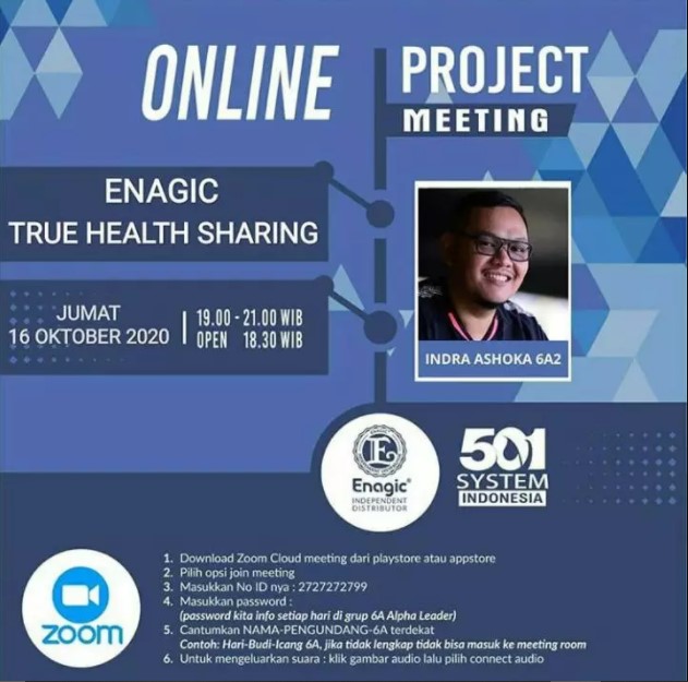 501 System Indonesia Zoom Online Project Meeting 16 Oktober 2020